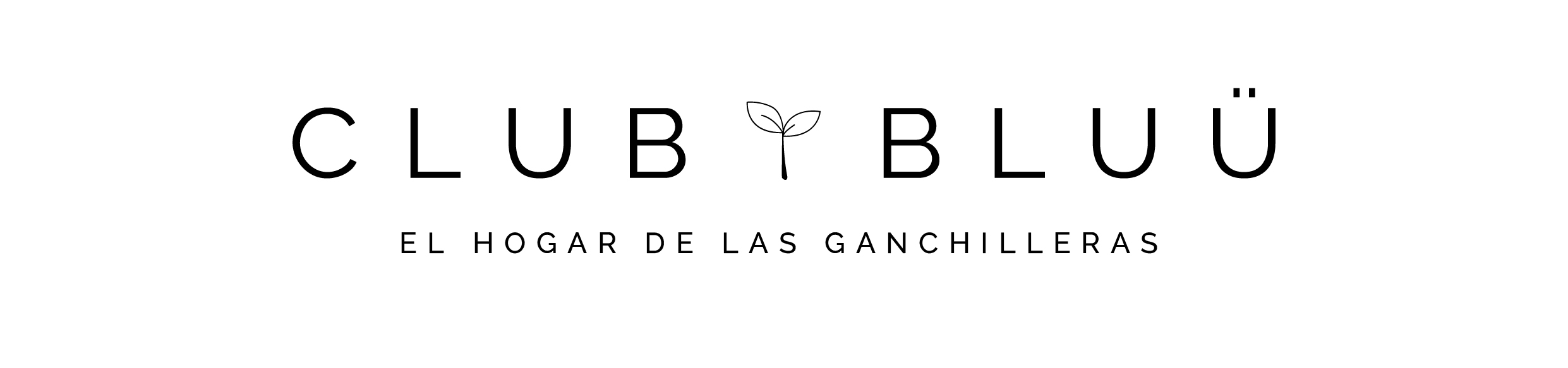 Logo club bluu ganchillo crochet