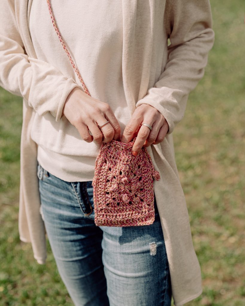 portatodo bluu ganchillo crochet